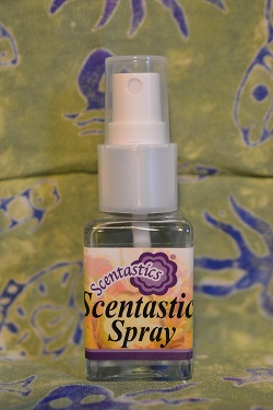 Spray it on!  (Unscented spray-you add the scent!)